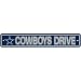 Sporting Goods : Dallas Cowboys Plastic Street Sign