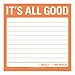 Knock Knock It's All Good Sticky Note