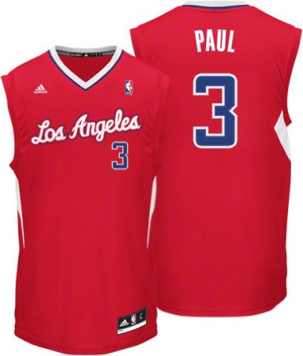 Chris Paul Adidas Los Angeles Clippers Replica Red Youth Jersey