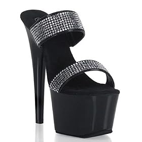 Buy Pleaser Ladies Adore-702-2 Sandal by Pleaser