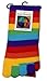 Rainbow Stripe Toe Socks by Foot Traffic (One Size)