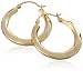 9ct Yellow Gold AMC97169 Ladies Creole Earrings
