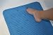 StayPut Bath Mat in innovative non-slip fabric (Blue) - soft & durable, it's in a class of its own