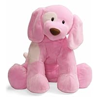 Gund Baby Spunky Plush Puppy Toy, Extra Large, Pink