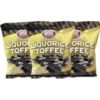 Oatfield Liquorice Toffee 170g (6oz) 3 Pack