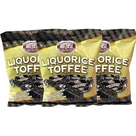Oatfield Liquorice Toffee 170g (6oz) 3 Pack