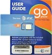 At&t Prepaid Sim Card Att Go Phone Sim Card With Free Signal Booster -Minutes Not Included-