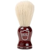 Deluxe Boar Bristle Shaving Brush with Rosewood Handle & Free Shaving Brush Stand From Parker Safety Razor