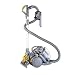 Dyson DC08 Origin Cylinder Vacuum Cleaner Silver/Yellow