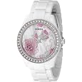 Fossil Stella Pink Flowers Watch