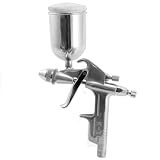 Tooluxe HVLP 0.5 mm Mini Gravity Feed Air Spray Gun - Aluminum Canister