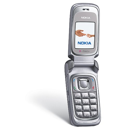 Nokia 6086 Silver Phone (T-Mobile)