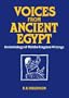 Voices from Ancient Egypt: An Anthology of Middle Kingdom Writings (Oklahoma Series in Classical Culture)