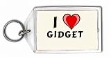 I Love gidget Keychain