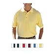 Cross Creek - Men's Double-Mesh Pima Pique Polo with Tipped Collar and Cuffs (6808)