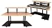 Studio RTA Creation Station Studio Desk (Maple)