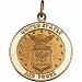 14kt Yellow Gold US Air Force Insignia Medal Pendant