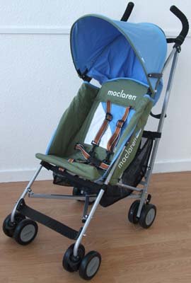 Maclaren Triumph Pushchair - Allure Blue Flag Picture