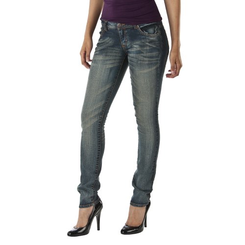 Mossimo Supply Co. Juniors Skinny Jean – Vintage Wash 5