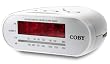 Coby Electronics CRA48 Digital AM / FM Alarm Clock Radio, White