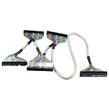 QVS - SCSI internal cable - 50 pin IDC (F) - 50 pin IDC (F) - 3.6 ft