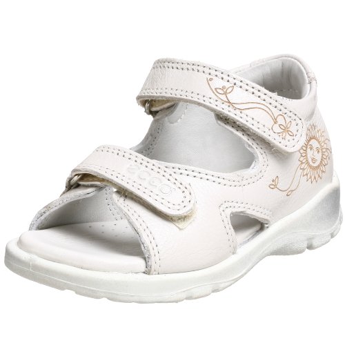 ECCO Toddler Beam Sandal,Shadow White/Silver,24 EU (US Toddler 8-8.5 M)