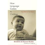 415060PPB4L. SL160 OU01 SS160  How Language Comes to Children: From Birth to Two Years (Paperback)
