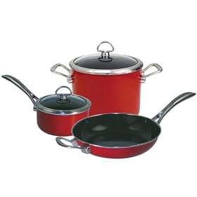 Chantal Copper Fusion 5 Piece Cookware Sets