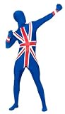 Smiffys Second Skin Union Jack (Large)