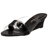 Annie Shoes Womens Wade Wedge Slide