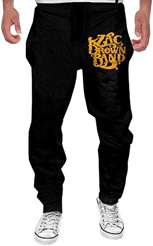 Monster Men's Zac Brown Band Logo Sweatpants L Black