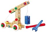 HEROS 100030032 - Holz Constructor Starter, 49-teilig