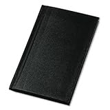 Boorum and Pease Bound Memo Book, 1 Each, Black   3808 1/2