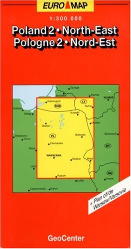 Poland Map: North-East Sheet 2 (GeoCenter Euro Map)