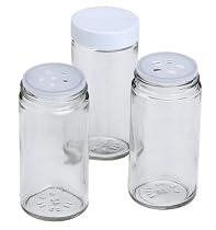 J.K. Adams BCS-16 16 1-1/2-Ounce Spice Bottles, Caps, Sifters Set