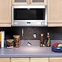 Sharp 1100-Watt Over-the-Counter Microwave - Stainless Steel (1.5 cu. ft.)