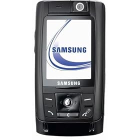 Samsung D820 70 MB Unlocked Cell Phone with MP3/Video Player, MicroSD--International Version with No Warranty (Black)
