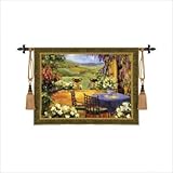 Countryside Terrace Tapestry Style: Distressed Scroll Black 44