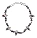 Garnet anklet, 'Dancing Queen' 1 W 10 L