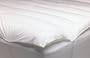 Natural Living Queen Luxury Mattress Topper with Ingeo Fiber Fill