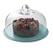 Nigella Lawson Living Kitchen Cake Plate Blue With Glass Dome Nigella Lawson Living Kitchen Cake Plate Blue With Glass Dome