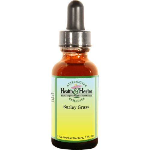 Alternative Health & Herbs Remedies Barley Grass, 1-Ounce Bottle by Barley Grasses
