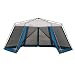 Outdoor Living : Coleman Insta-Clip 6-Sided Screen House - Blue/ White