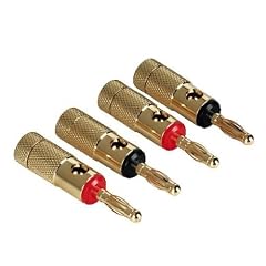 Hama Audio-Lautsprecheradapter Bananen-Stecker, Set 2