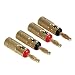 Hama Audio-Lautsprecheradapter Bananen-Stecker, Set 2