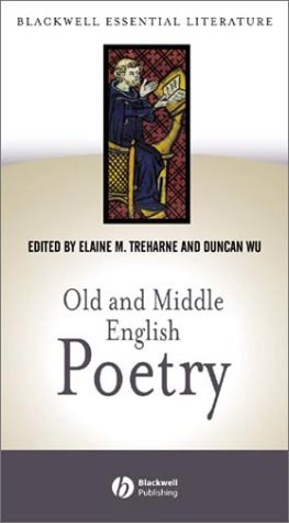 Old English and Middle English Poetry (Blackwell Essential Literature)