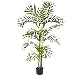 Nearly Natural 4Feet Areca Palm Silk Tree