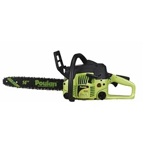 Poulan 14-Inch 33cc 2-Cycle Gas Powered Chain Saw #P3314 by Poulan