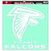 NFL Atlanta Falcons 18-by-18-Inch Diecut  Decal