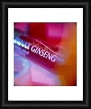 View of a liquid ginseng preparation - Framed Print 10x8 (25x20cm) by Science Photo Library